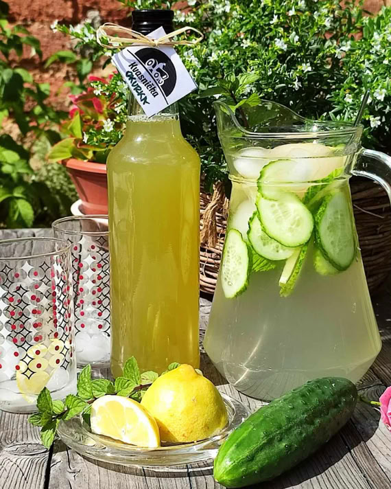 Zdrav&eacute; Plody Kostelec Cucumber drink